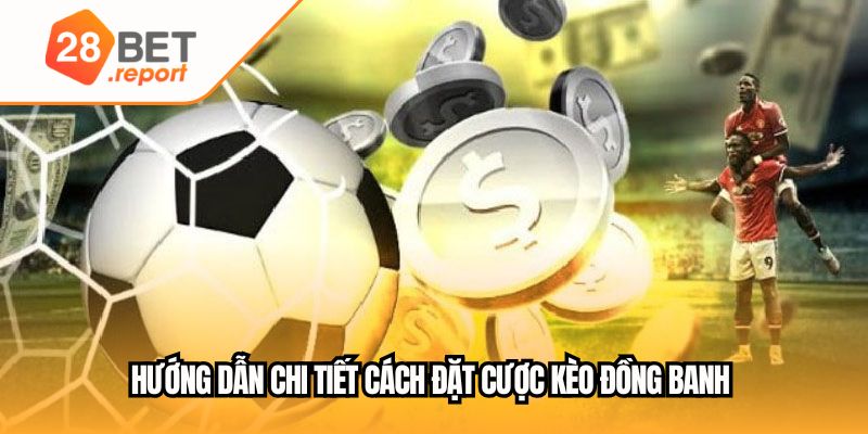 Hướng dẫn chi tiết cách đặt cược kèo đồng banh