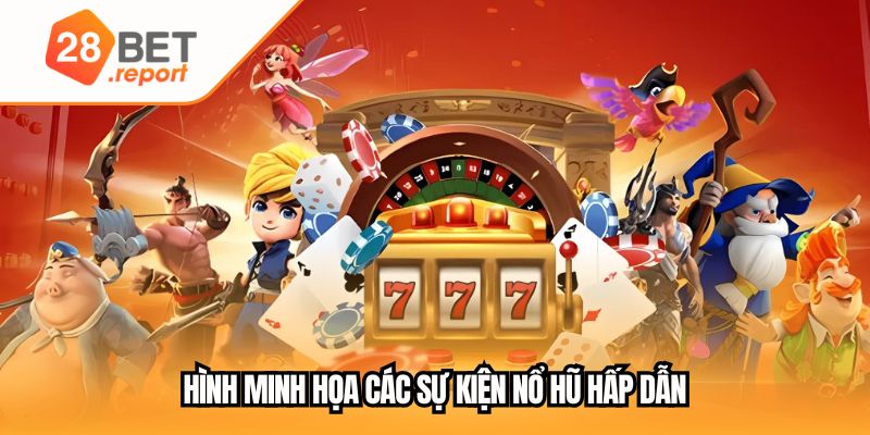 Hình minh họa các sự kiện nổ hũ hấp dẫn