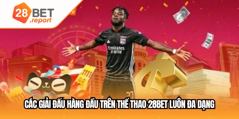 Các giải đấu hàng đầu trên thể thao 28BET luôn đa dạng