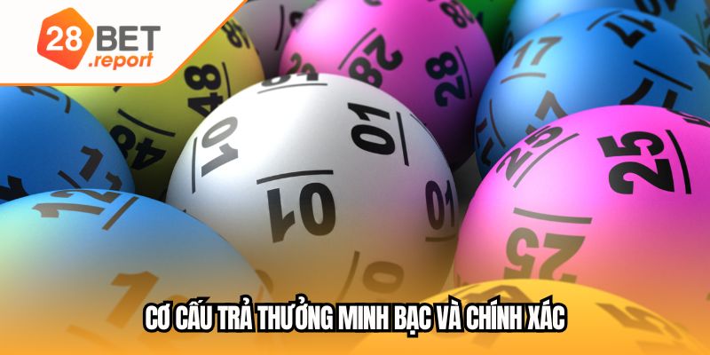 Cơ cấu trả thưởng minh bạc và chính xác